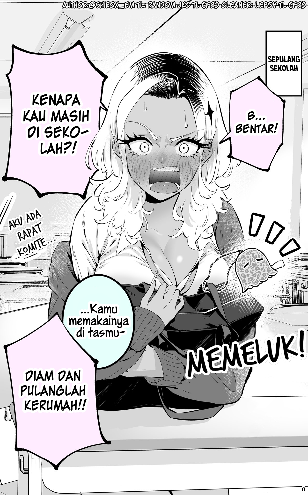 I Tried Asking a Hot-Tempered Gal Out on a Date Chapter 2 - halaman 2