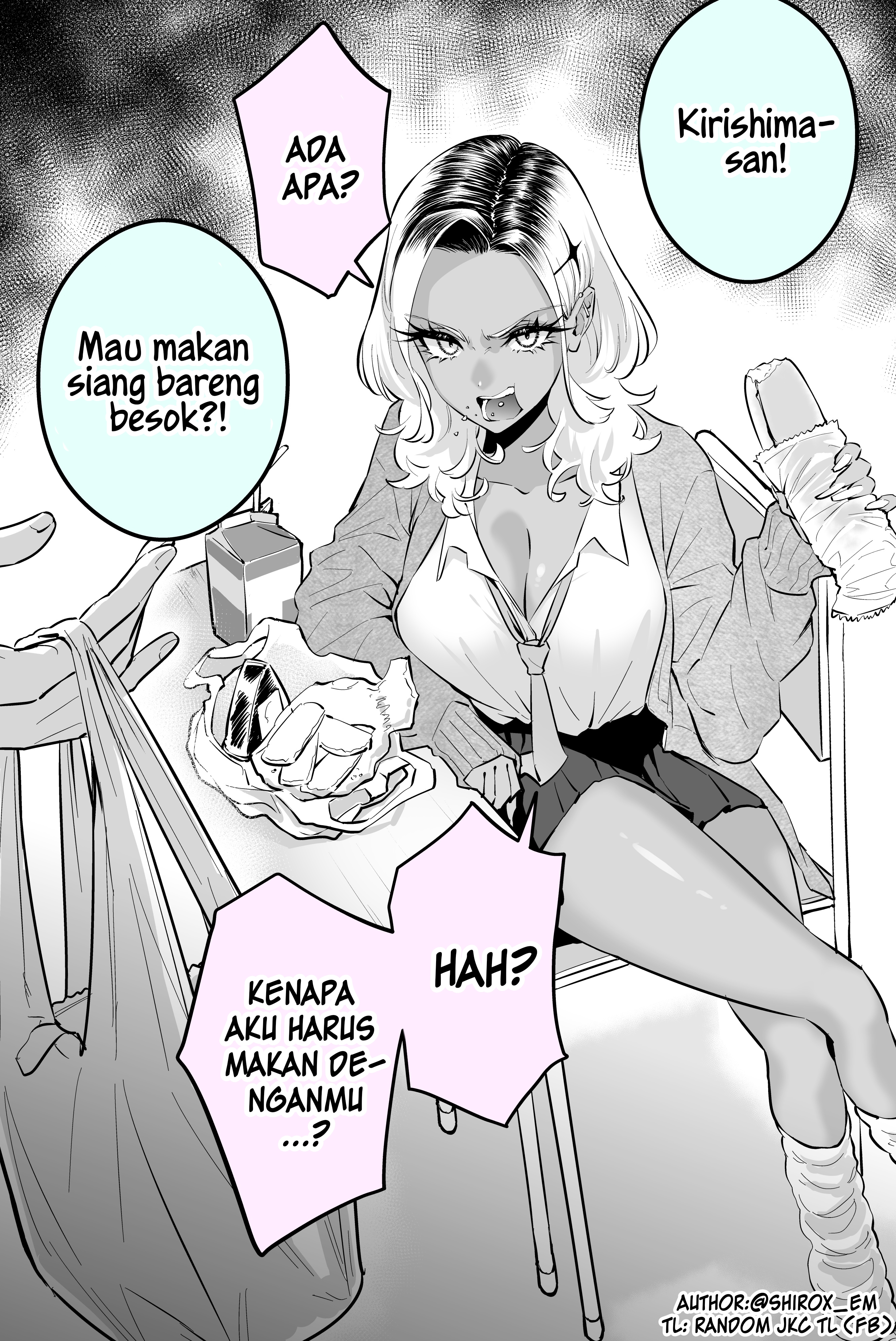 I Tried Asking a Hot-Tempered Gal Out on a Date Chapter 3 - halaman 1