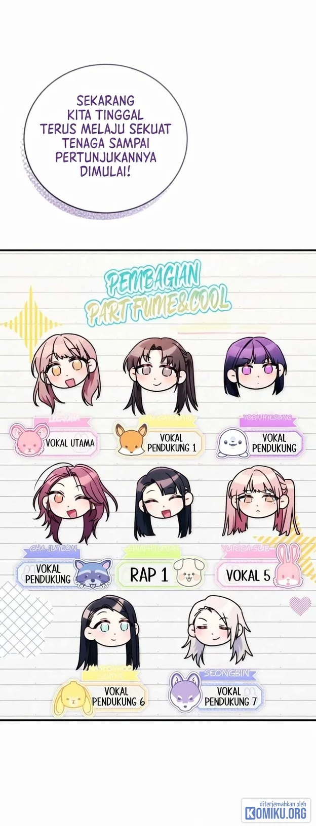 I Tried to Debut My Kid, But Ended Up Debuting Myself Chapter 15 - halaman 54
