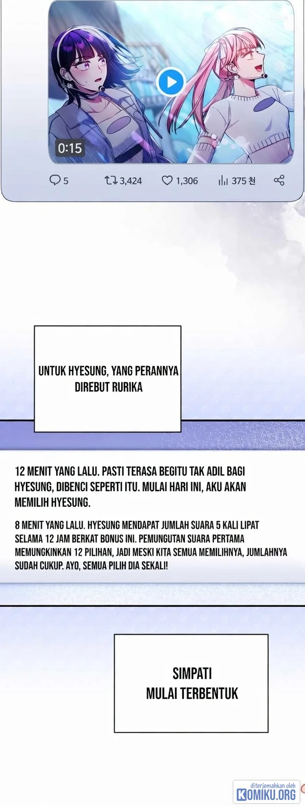 I Tried to Debut My Kid, But Ended Up Debuting Myself Chapter 38 - halaman 5