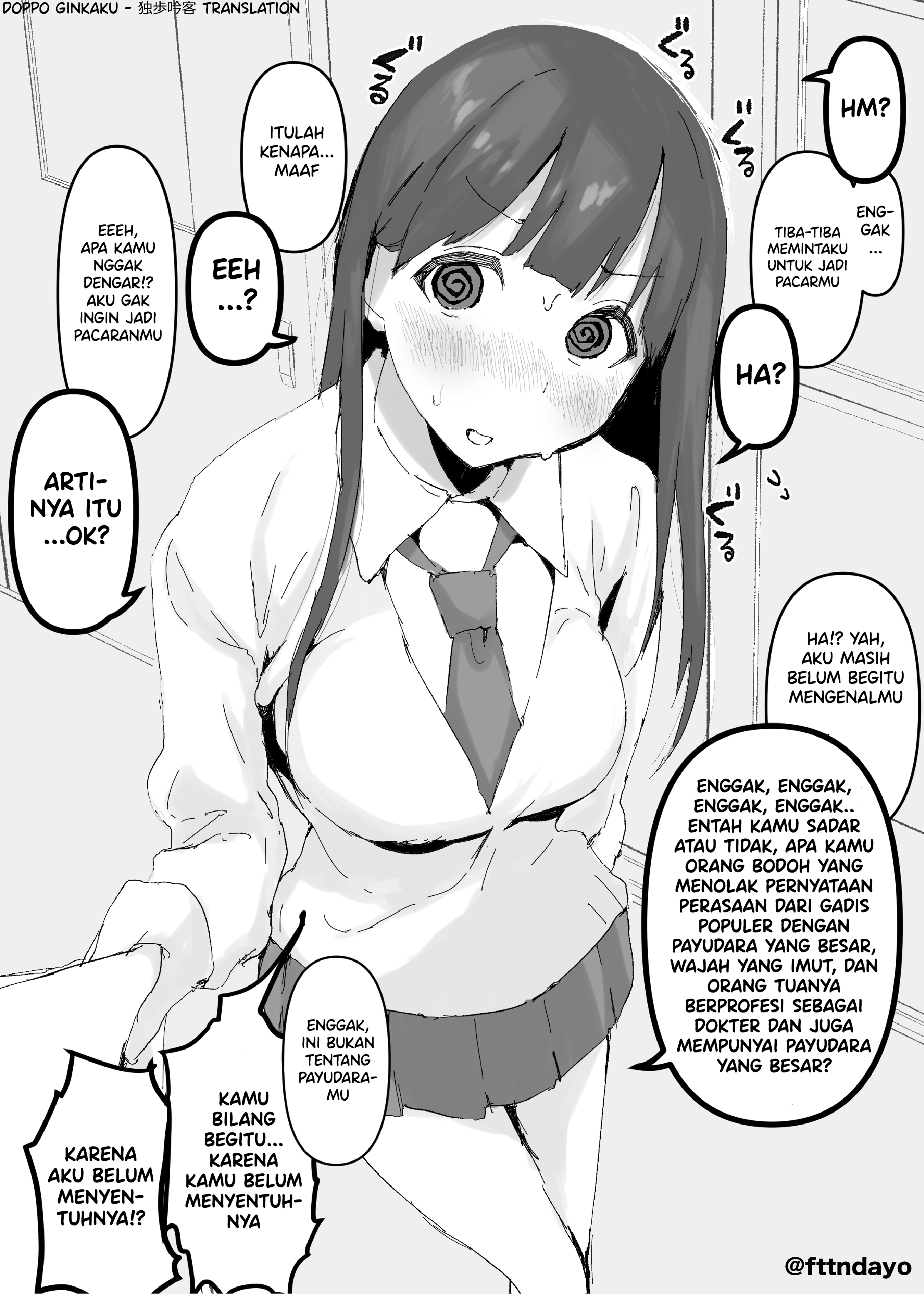 I Tried to Turn Down a Confession from a Beautiful Girl Chapter 0 - halaman 2