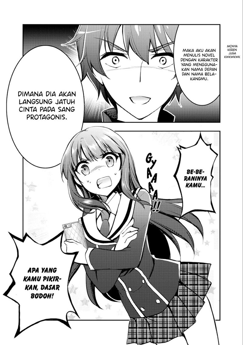 I Used a Novel Posting Site and The Most Beautiful Girl in My Class Turned out to Be a Reader Chapter 1 - halaman 34