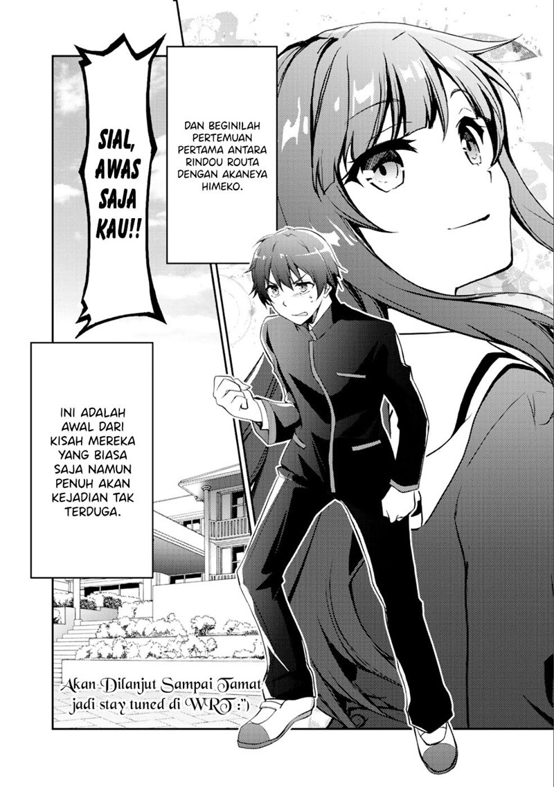 I Used a Novel Posting Site and The Most Beautiful Girl in My Class Turned out to Be a Reader Chapter 1 - halaman 37