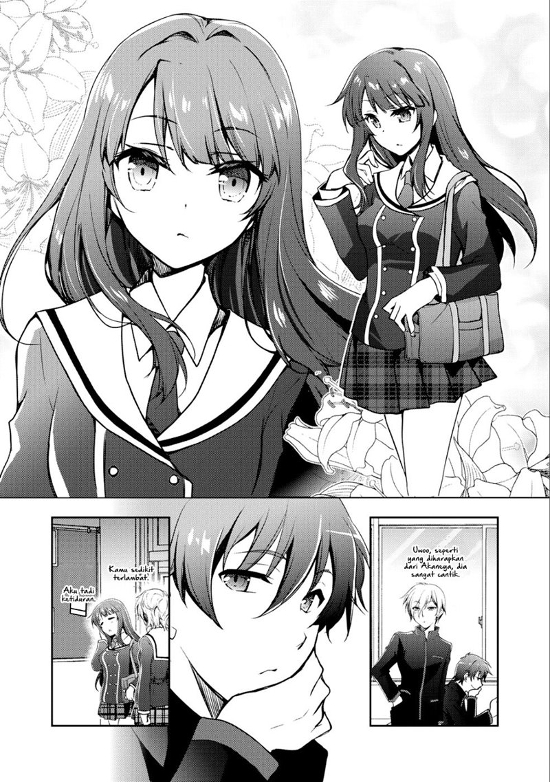I Used a Novel Posting Site and The Most Beautiful Girl in My Class Turned out to Be a Reader Chapter 1 - halaman 6