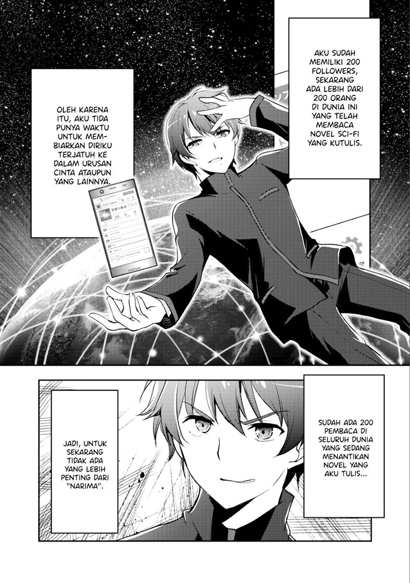 I Used a Novel Posting Site and The Most Beautiful Girl in My Class Turned out to Be a Reader Chapter 1 - halaman 9