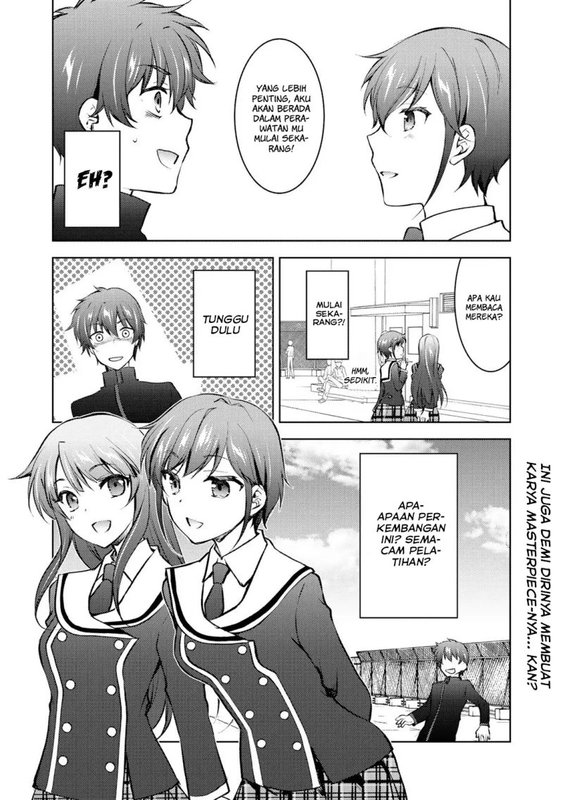 I Used a Novel Posting Site and The Most Beautiful Girl in My Class Turned out to Be a Reader Chapter 10 - halaman 37