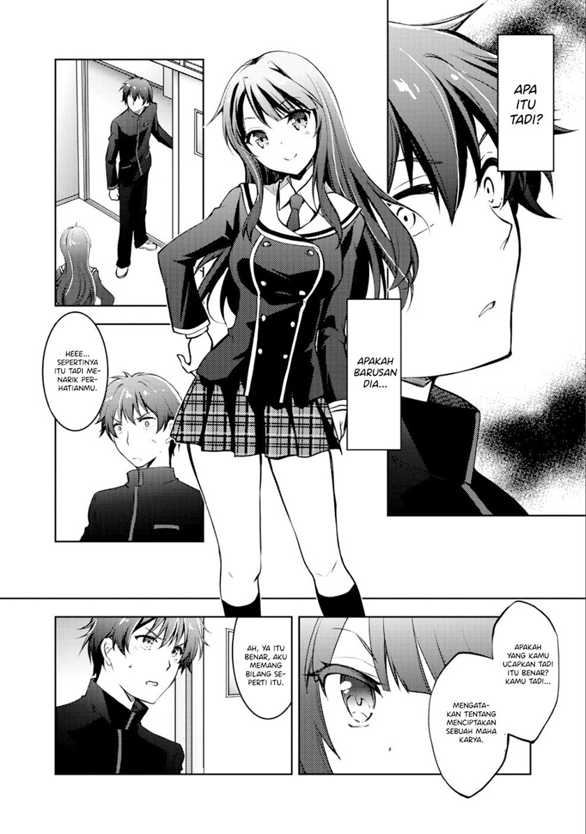 I Used a Novel Posting Site and The Most Beautiful Girl in My Class Turned out to Be a Reader Chapter 3 - halaman 3