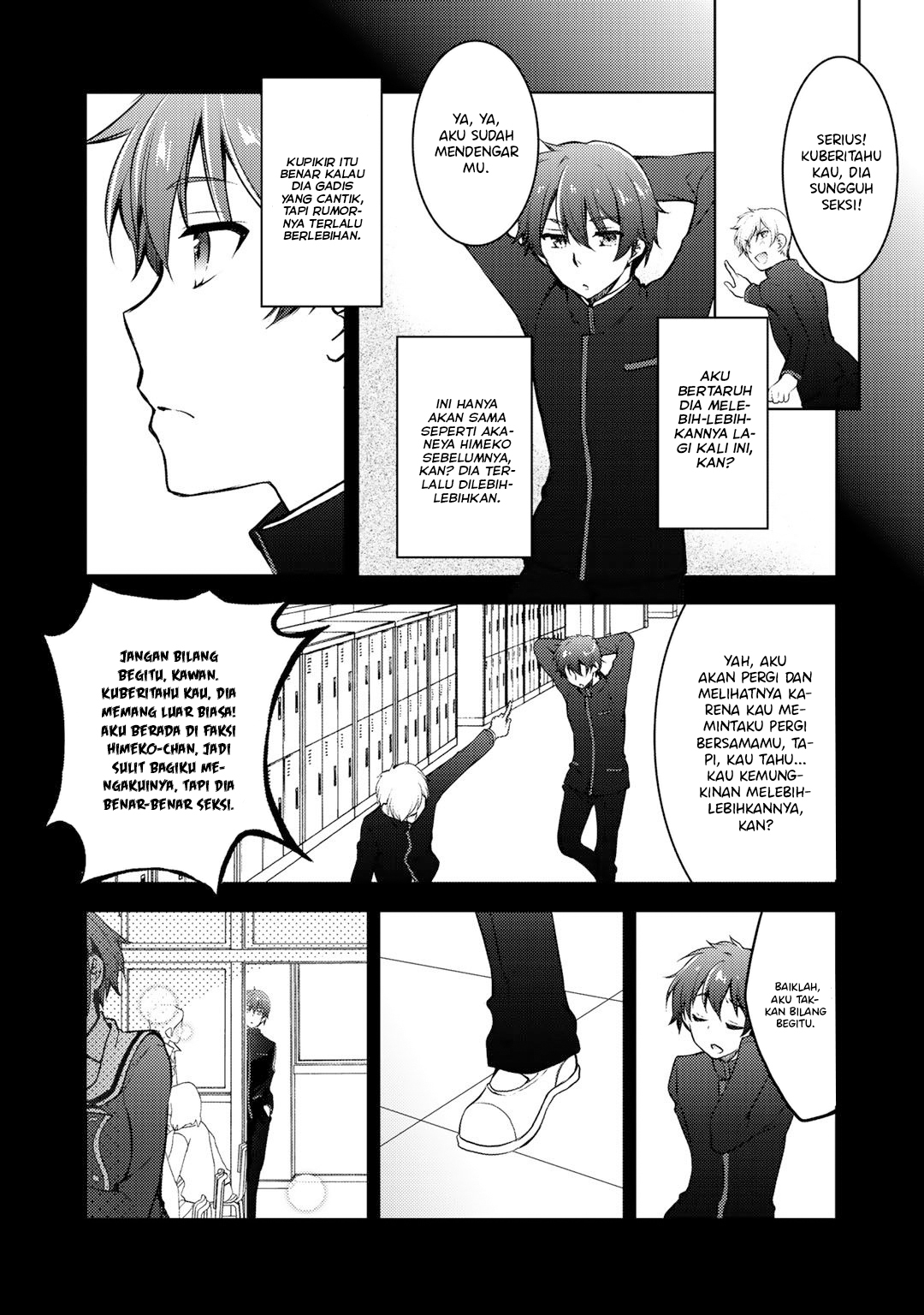 I Used a Novel Posting Site and The Most Beautiful Girl in My Class Turned out to Be a Reader Chapter 8 - halaman 6