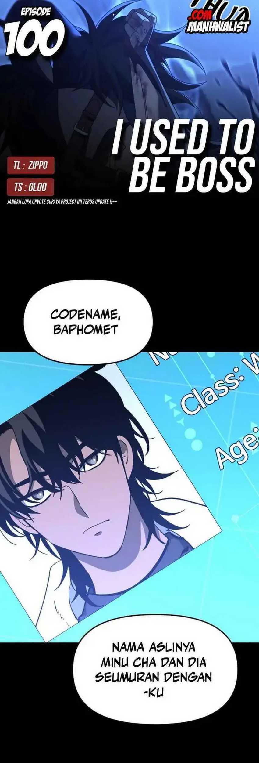 I Used To Be The Boss Chapter 100 - halaman 1