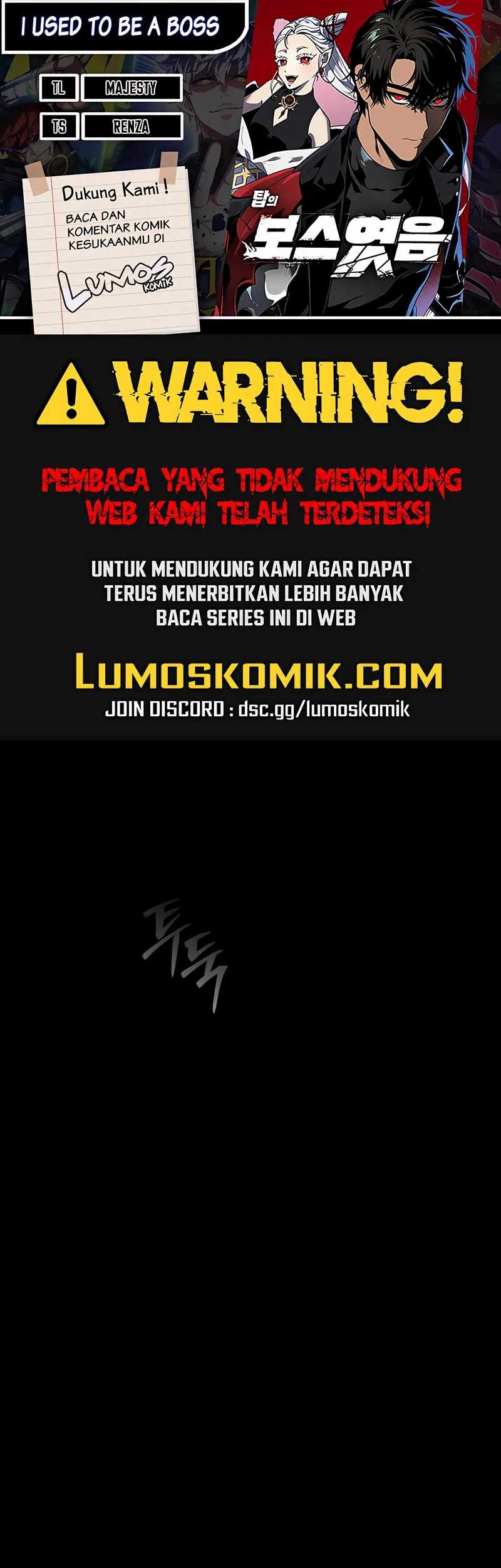 I Used To Be The Boss Chapter 101 - halaman 1