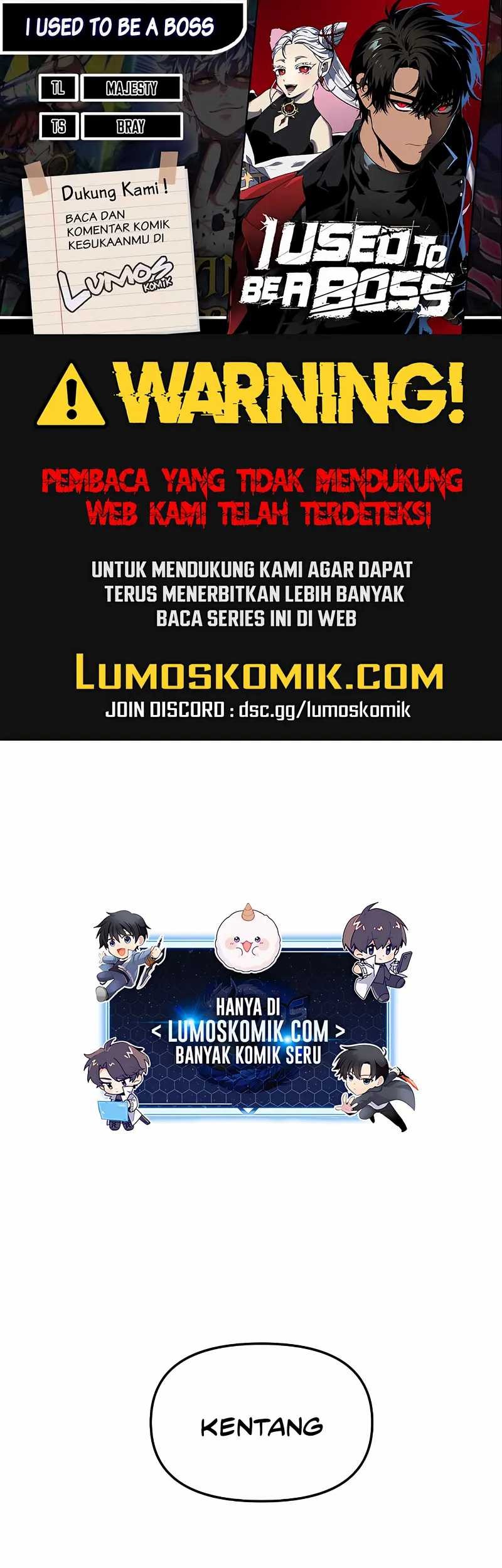 I Used To Be The Boss Chapter 103 - halaman 1
