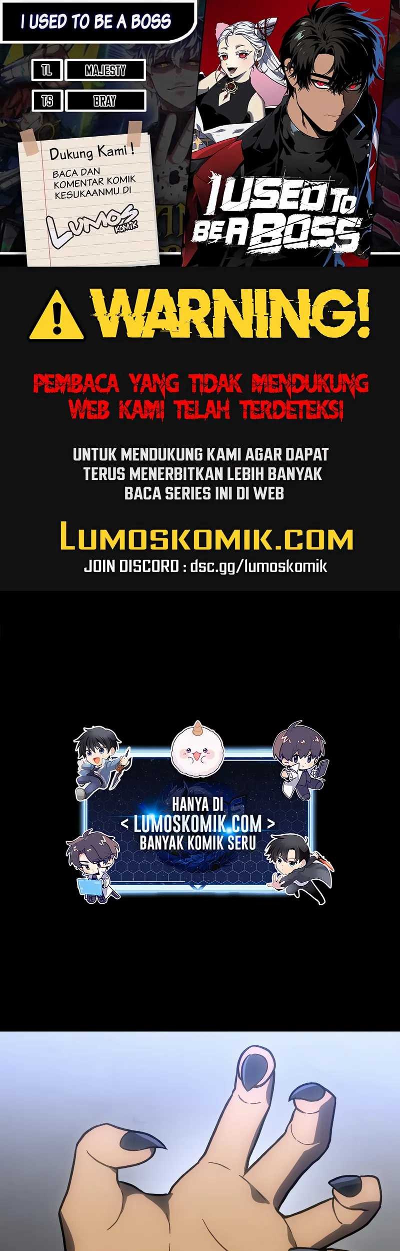 I Used To Be The Boss Chapter 105 - halaman 1
