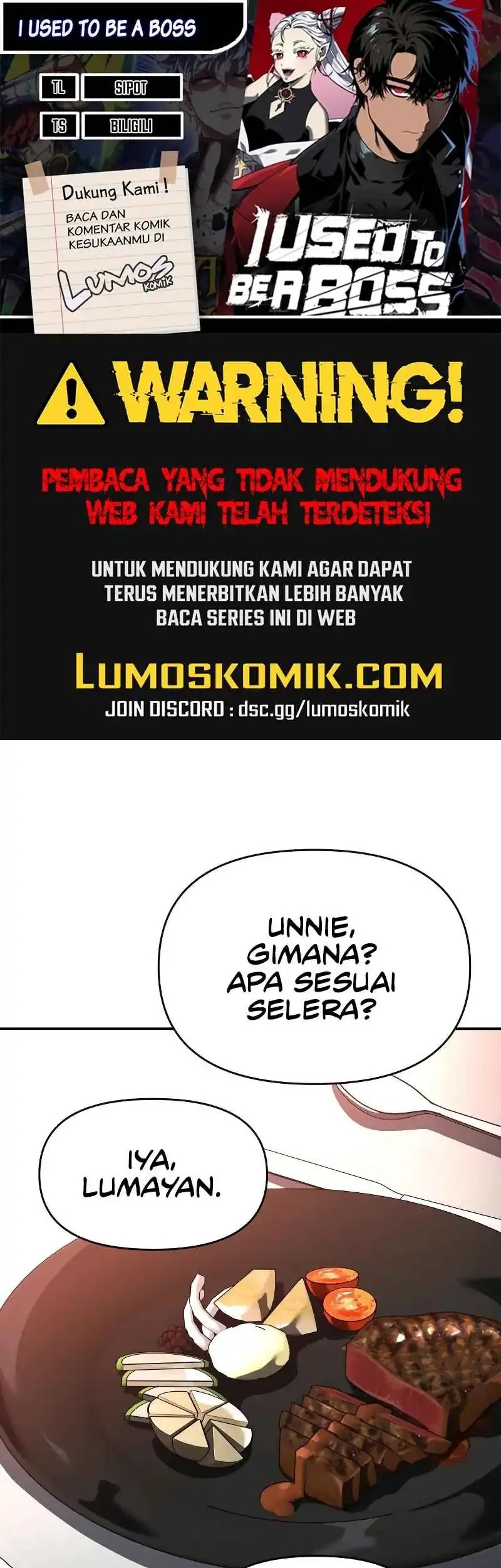 I Used To Be The Boss Chapter 116 - halaman 1