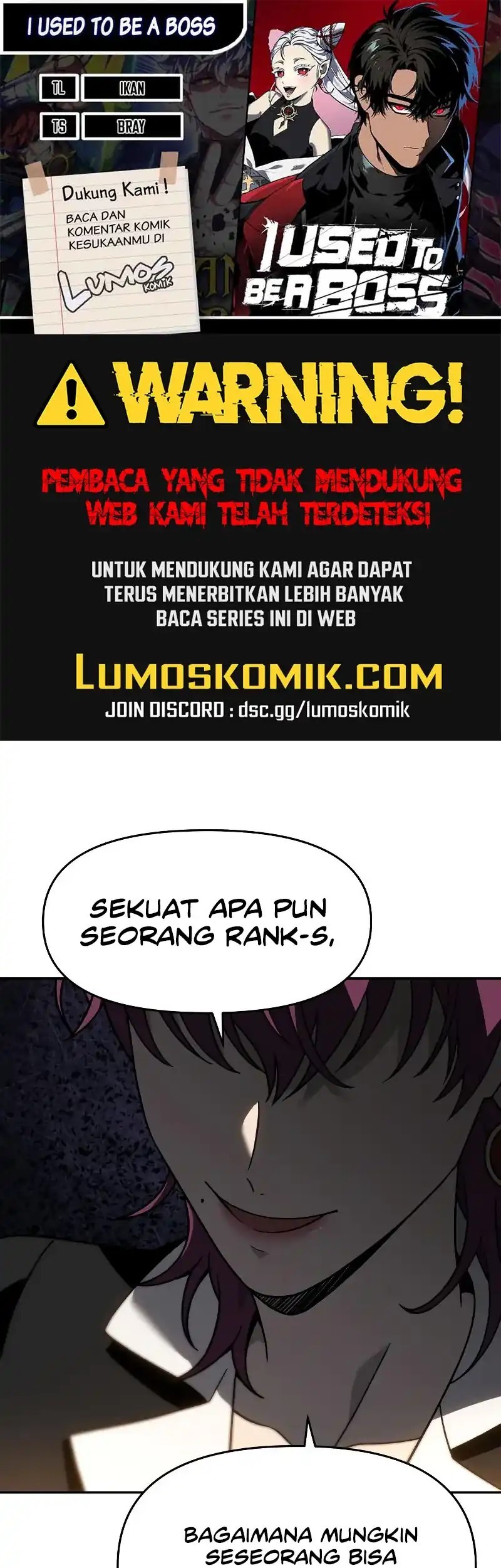 I Used To Be The Boss Chapter 117 - halaman 1