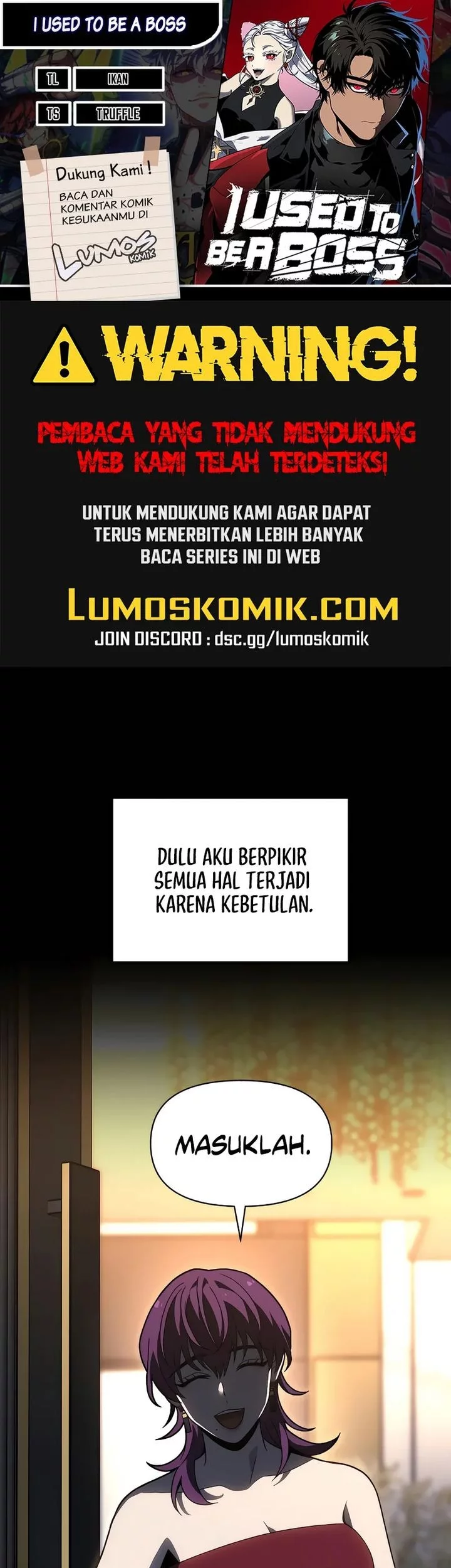 I Used To Be The Boss Chapter 124 - halaman 1
