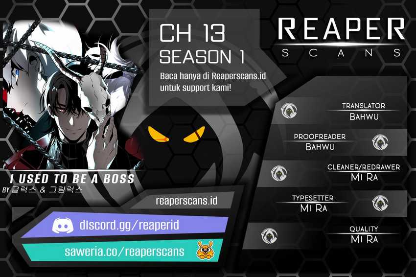 I Used To Be The Boss Chapter 13 - halaman 1