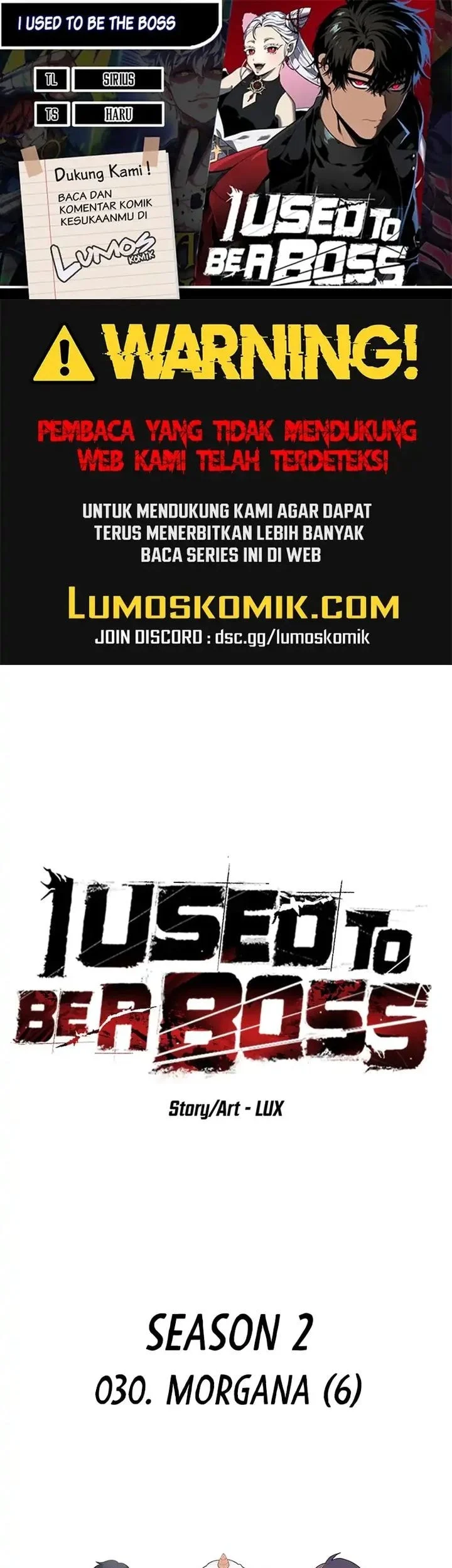 I Used To Be The Boss Chapter 130 - halaman 1