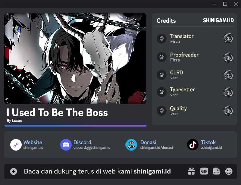 I Used To Be The Boss Chapter 24 - halaman 1