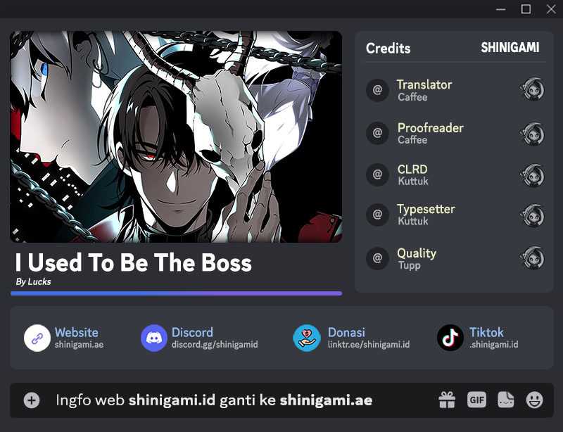 I Used To Be The Boss Chapter 45 - halaman 1