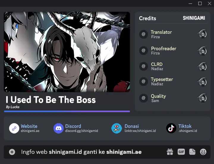 I Used To Be The Boss Chapter 48 - halaman 1