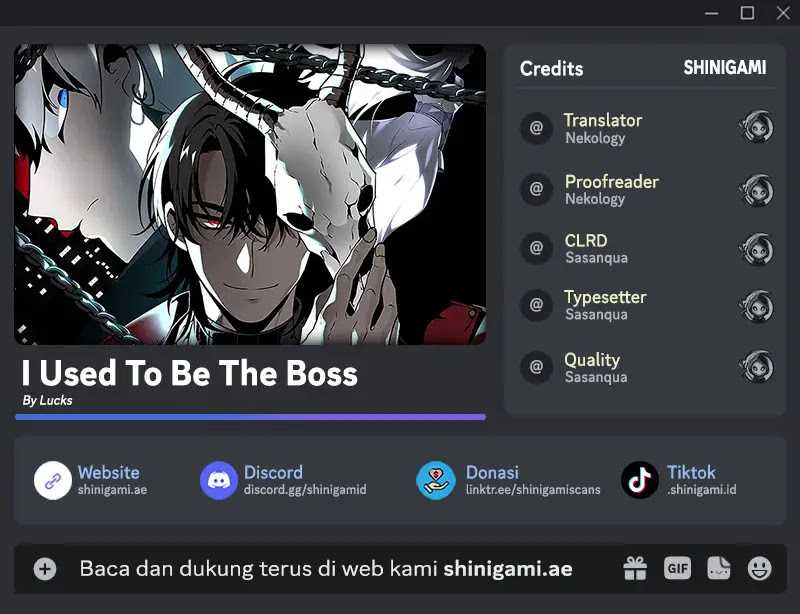 I Used To Be The Boss Chapter 55 - halaman 1