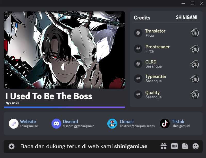 I Used To Be The Boss Chapter 61 - halaman 1