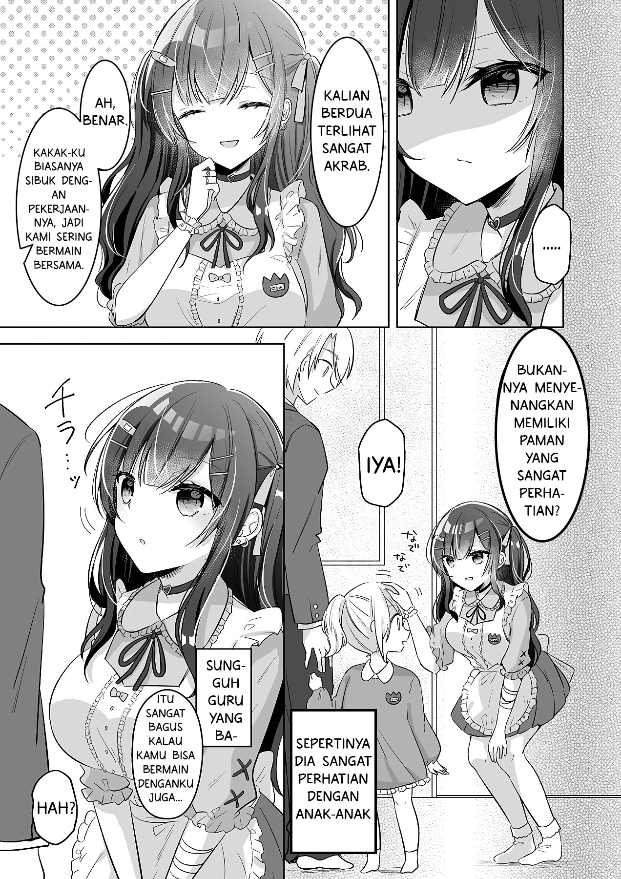 I Want to Be Led Along by the Landmine-Type Nursery Teacher! Chapter 1 - halaman 4