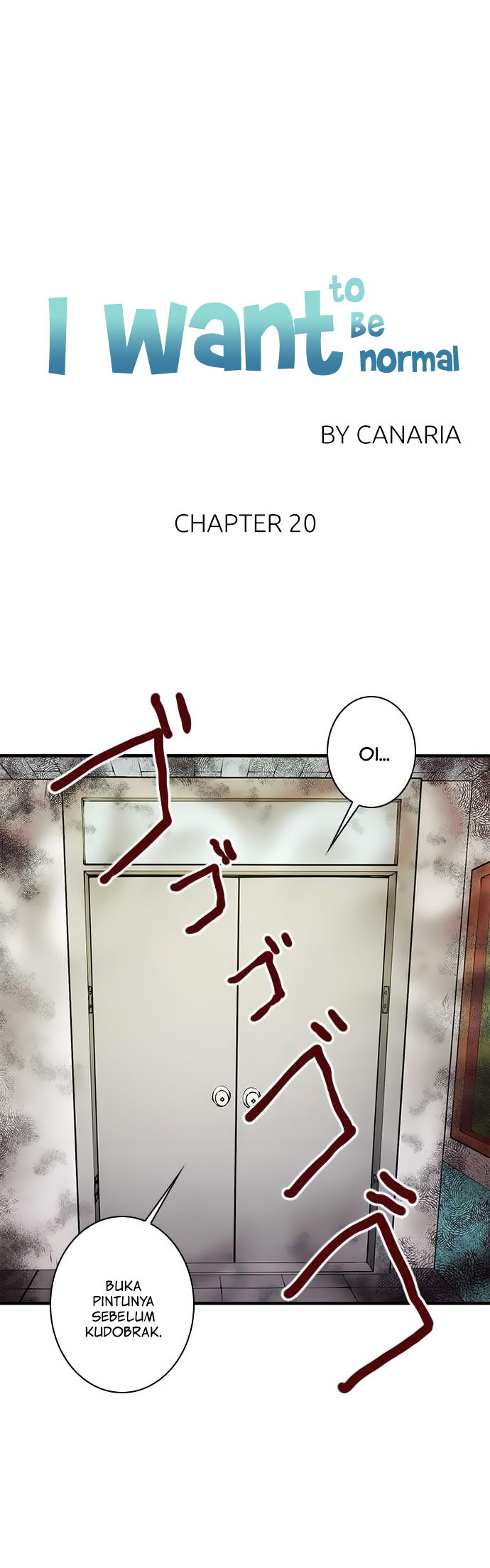 I Want to Be Normal Chapter 20 - halaman 2