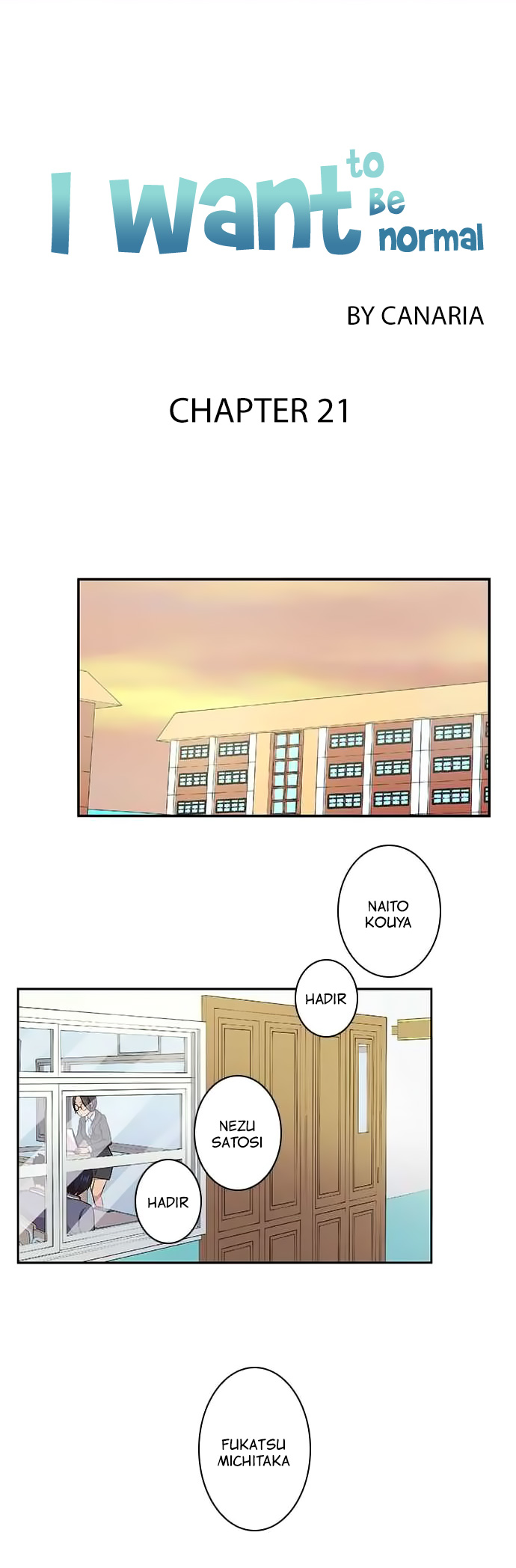 I Want to Be Normal Chapter 21 - halaman 2