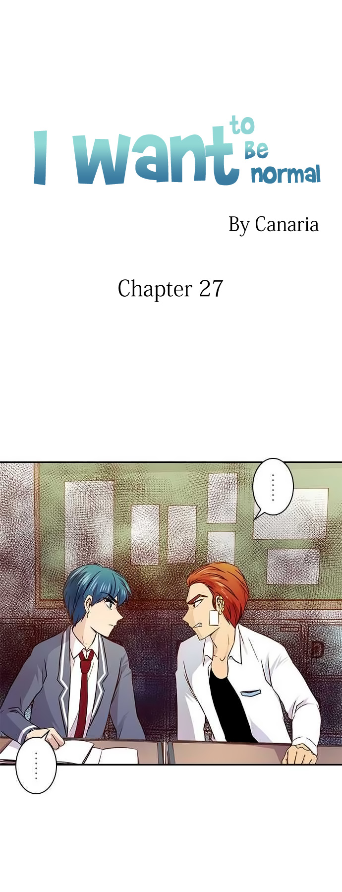 I Want to Be Normal Chapter 27 - halaman 3