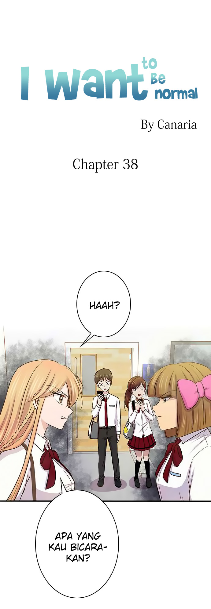 I Want to Be Normal Chapter 38 - halaman 4