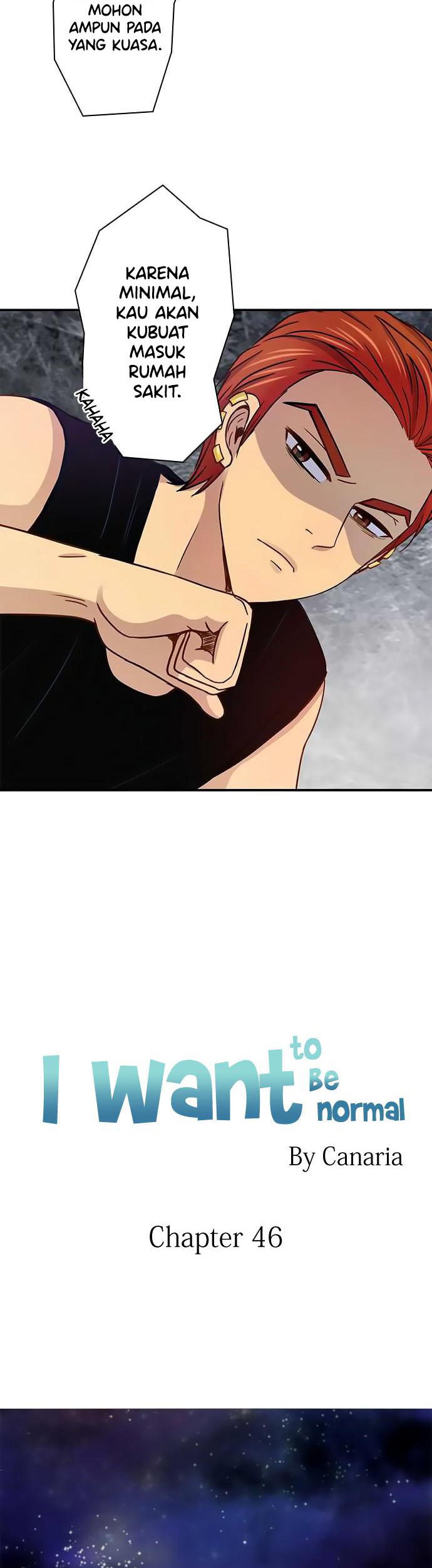 I Want to Be Normal Chapter 46 - halaman 3