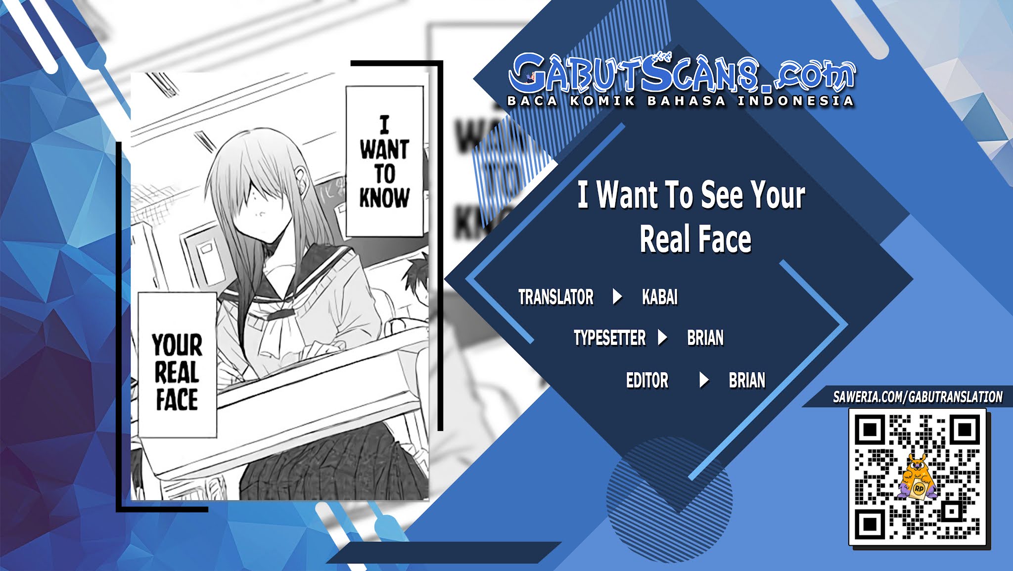 I Want to Know your Real Face (Pre-Serialization) Chapter 4 - halaman 1
