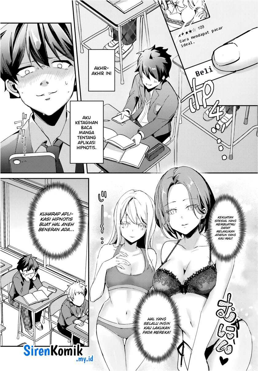I Want to Live the Harem Life of My Dreams With the Hypnosis App I Got (Te ni Ireta Saimin Appli de Yume no Harem Seikatsu o Okuritai) Chapter 1 - halaman 4