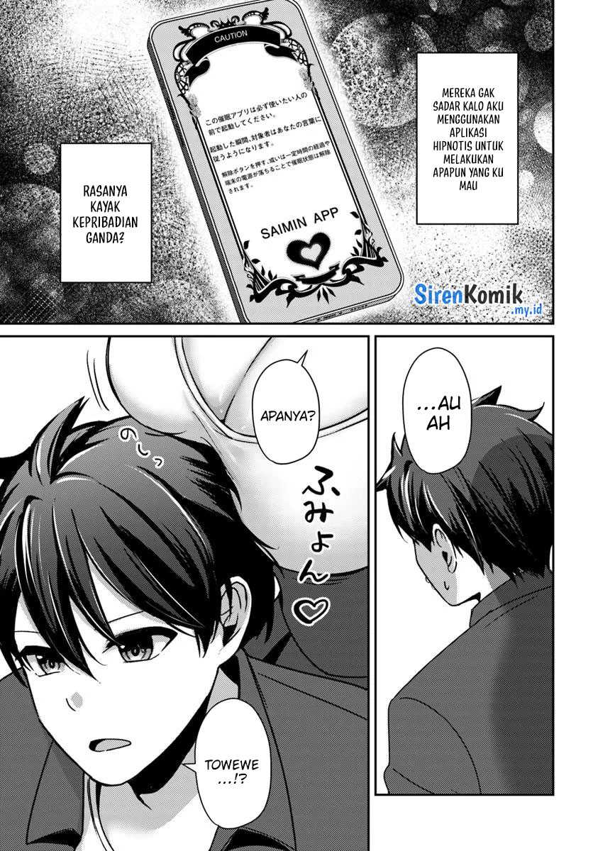 I Want to Live the Harem Life of My Dreams With the Hypnosis App I Got (Te ni Ireta Saimin Appli de Yume no Harem Seikatsu o Okuritai) Chapter 9 - halaman 10