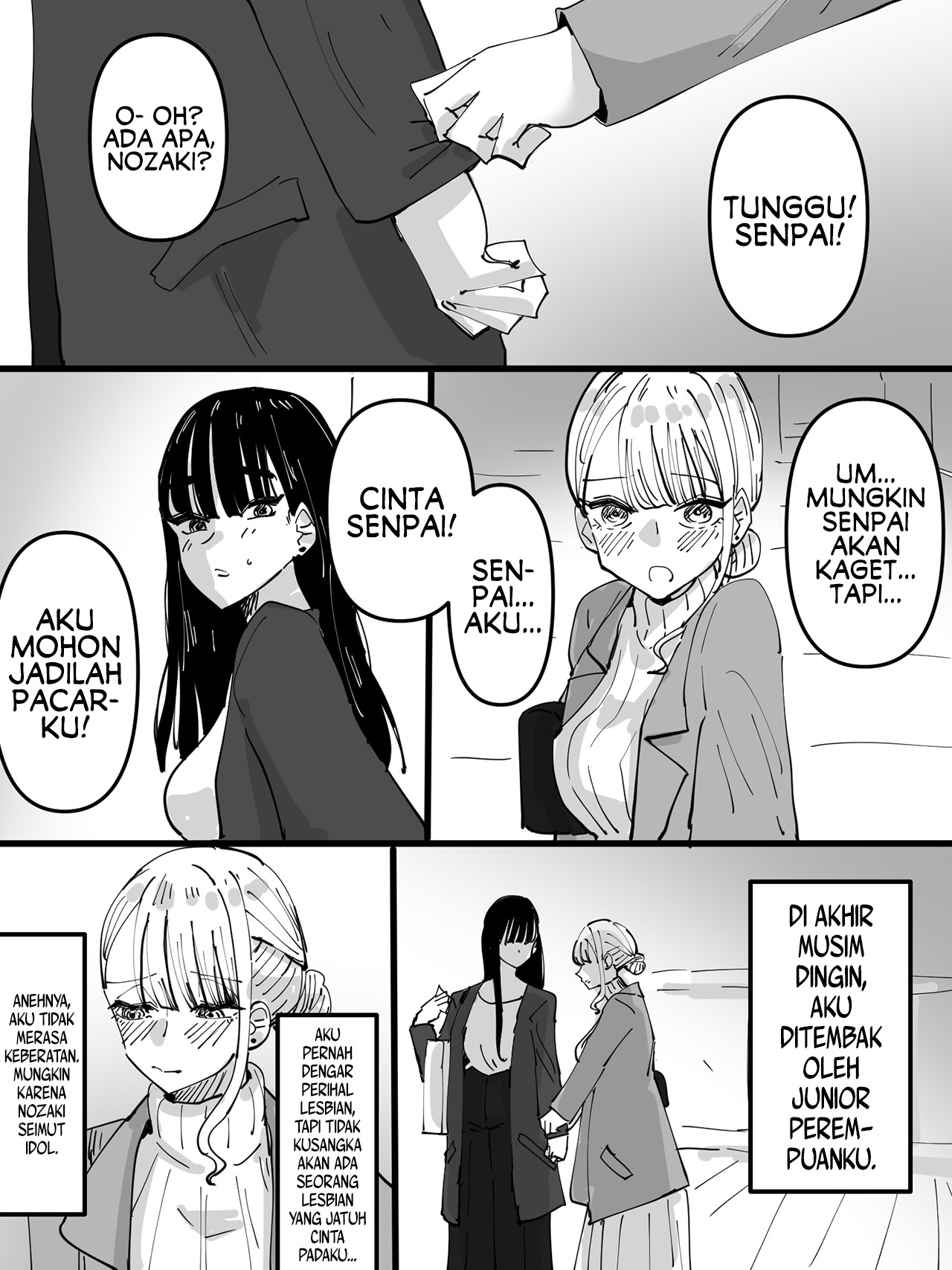 I Was Confessed to by a Lesbian Girl Chapter 0 - halaman 2