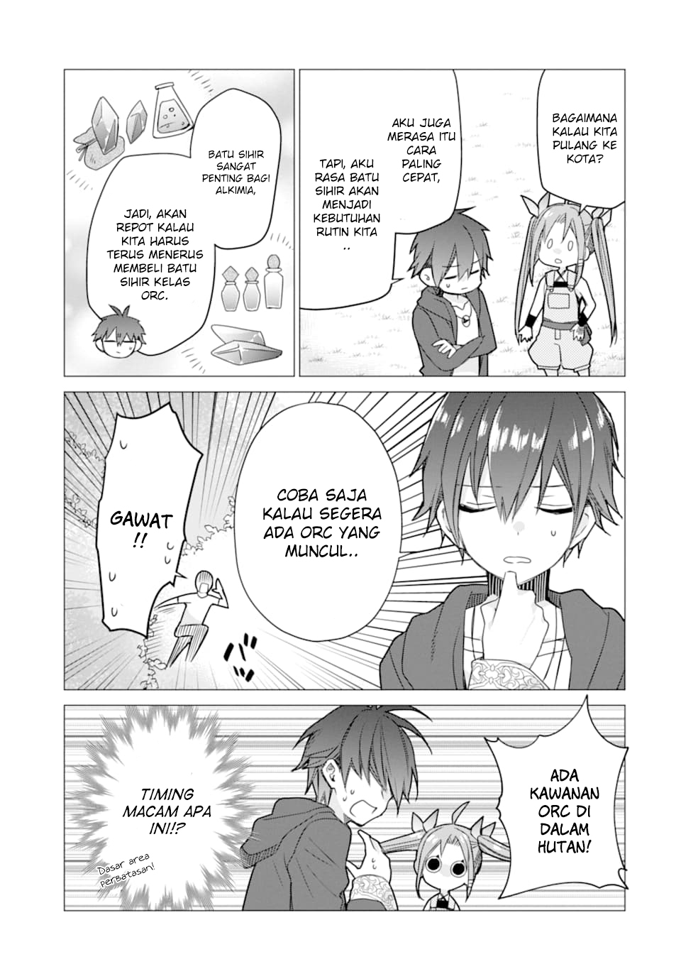 I was fired as an Adventurer, so I became an Alchemist!~ Frontier development? Alright, leave it to me! Chapter 3 - halaman 25