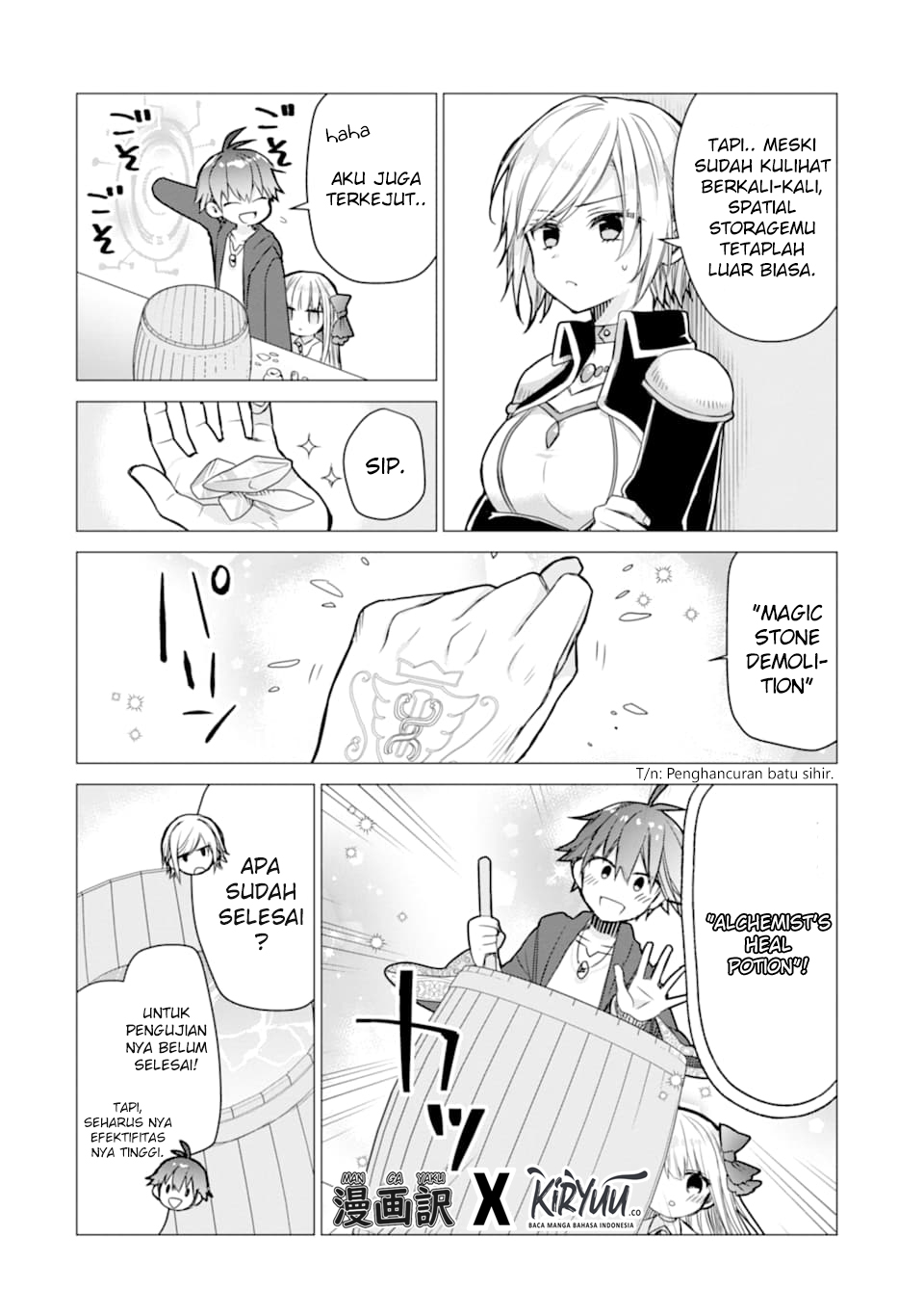 I was fired as an Adventurer, so I became an Alchemist!~ Frontier development? Alright, leave it to me! Chapter 4 - halaman 12