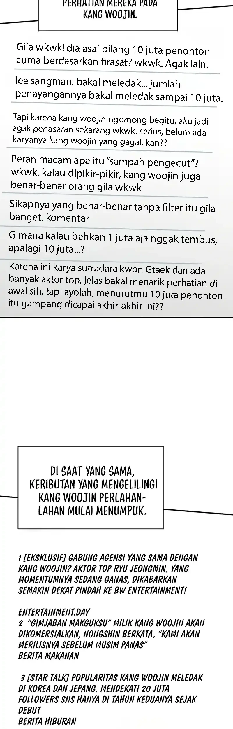 I Was Immediately Mistaken for a Monster Genius Actor Chapter 100 - halaman 30