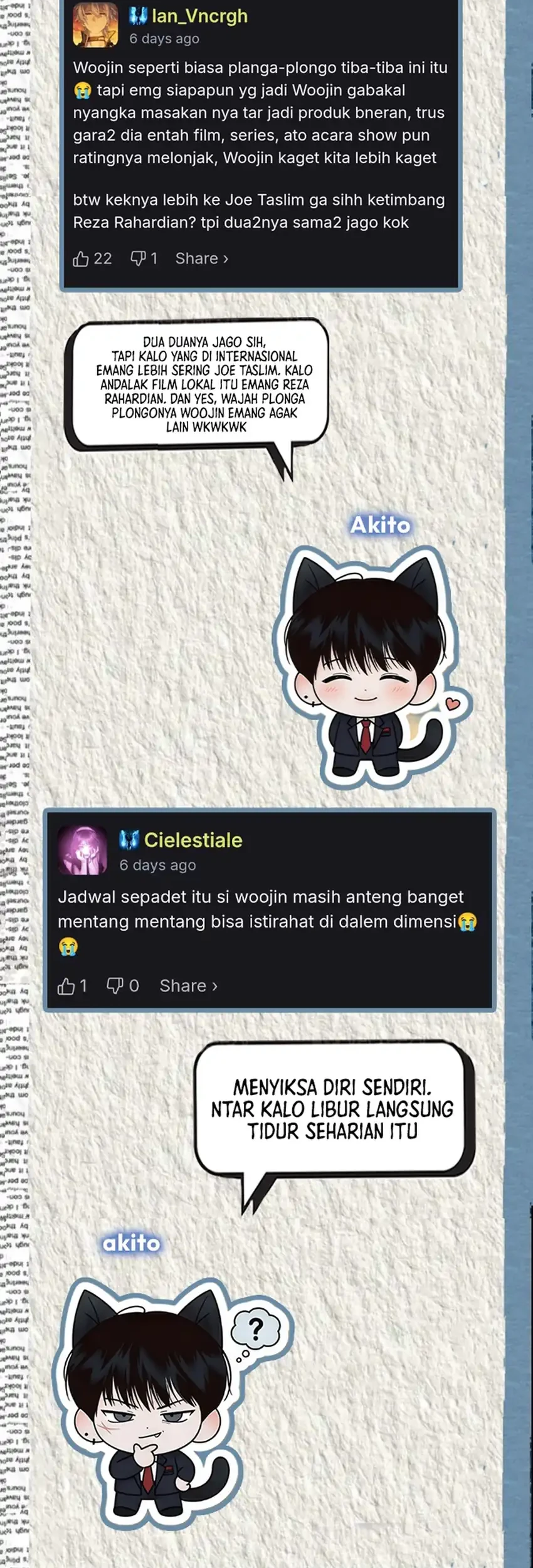I Was Immediately Mistaken for a Monster Genius Actor Chapter 101 - halaman 85