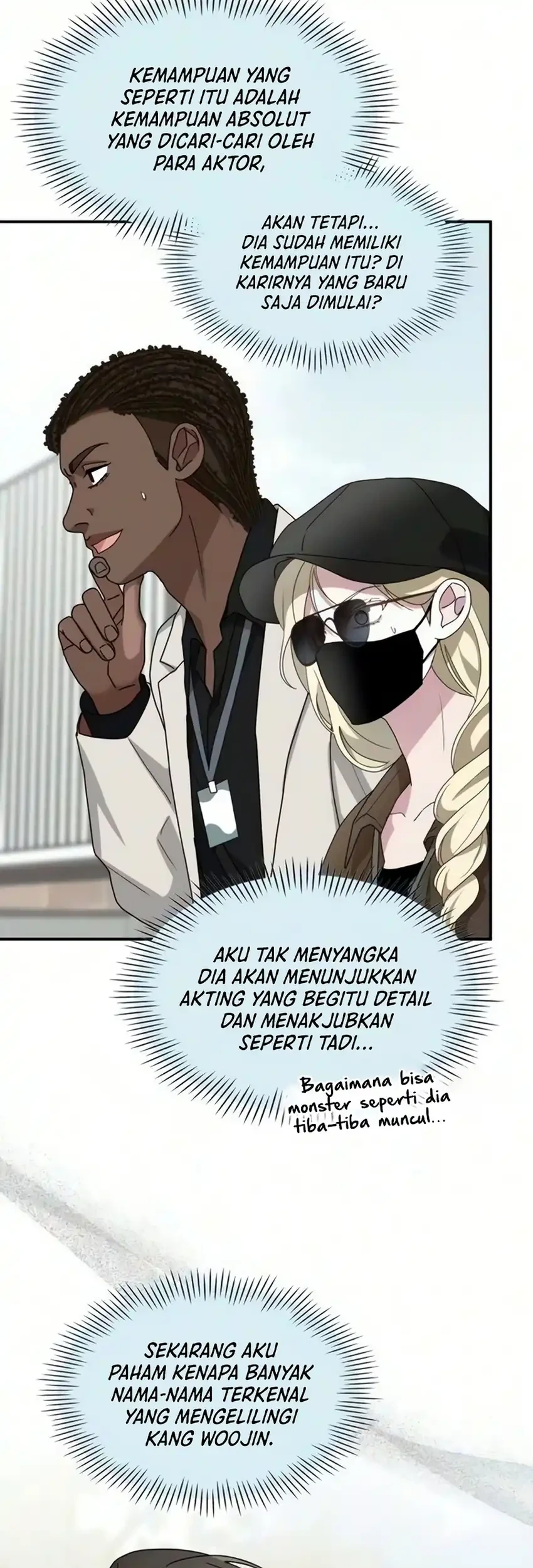 I Was Immediately Mistaken for a Monster Genius Actor Chapter 102 - halaman 49