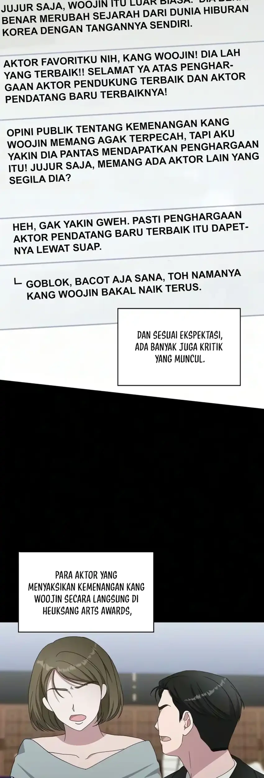 I Was Immediately Mistaken for a Monster Genius Actor Chapter 104 - halaman 3