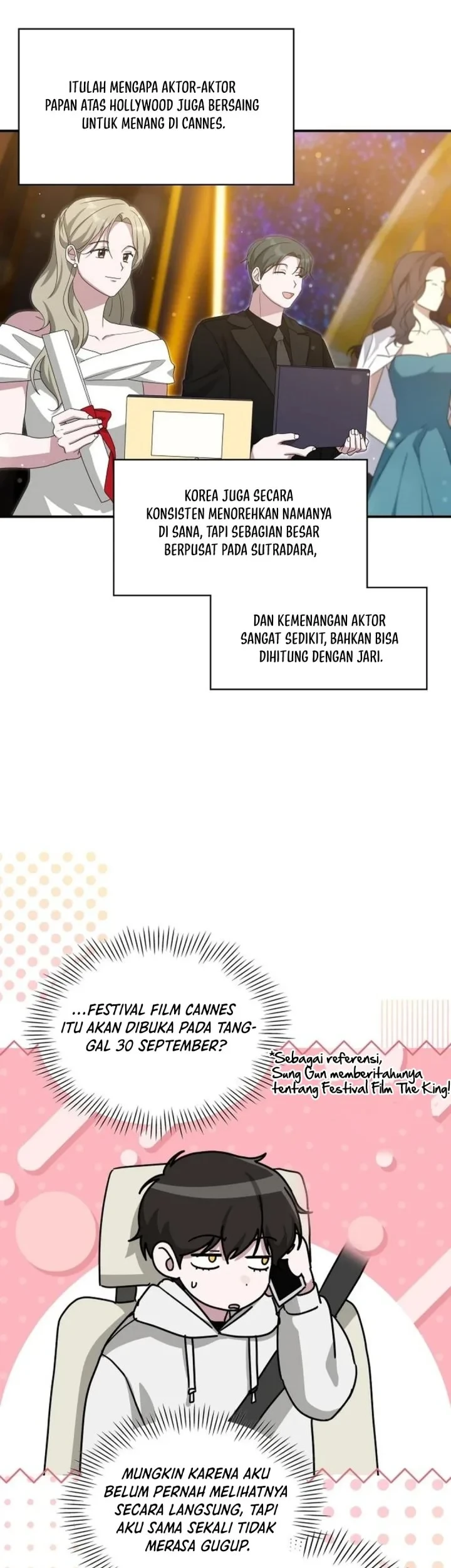 I Was Immediately Mistaken for a Monster Genius Actor Chapter 108 - halaman 57