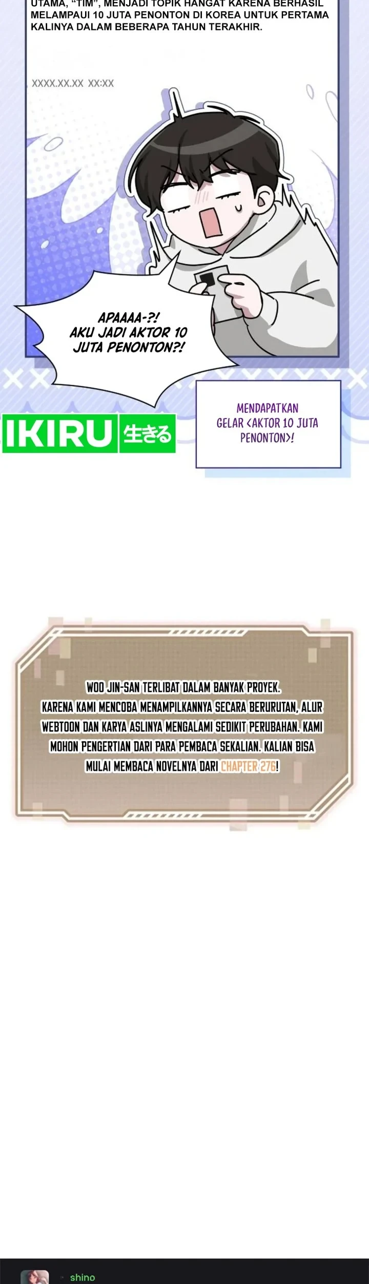 I Was Immediately Mistaken for a Monster Genius Actor Chapter 108 - halaman 65