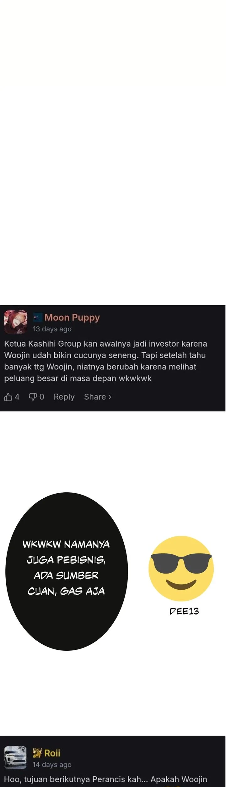 I Was Immediately Mistaken for a Monster Genius Actor Chapter 109 - halaman 58