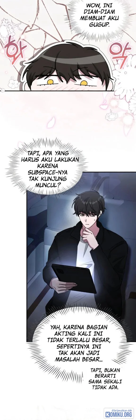 I Was Immediately Mistaken for a Monster Genius Actor Chapter 114 - halaman 6