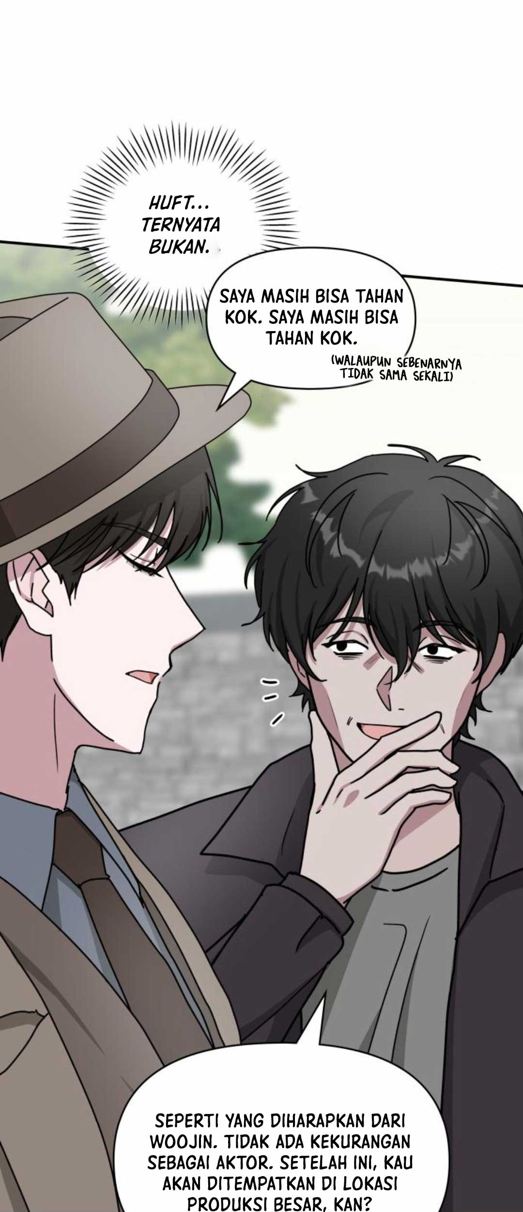 I Was Immediately Mistaken for a Monster Genius Actor Chapter 14 - halaman 50