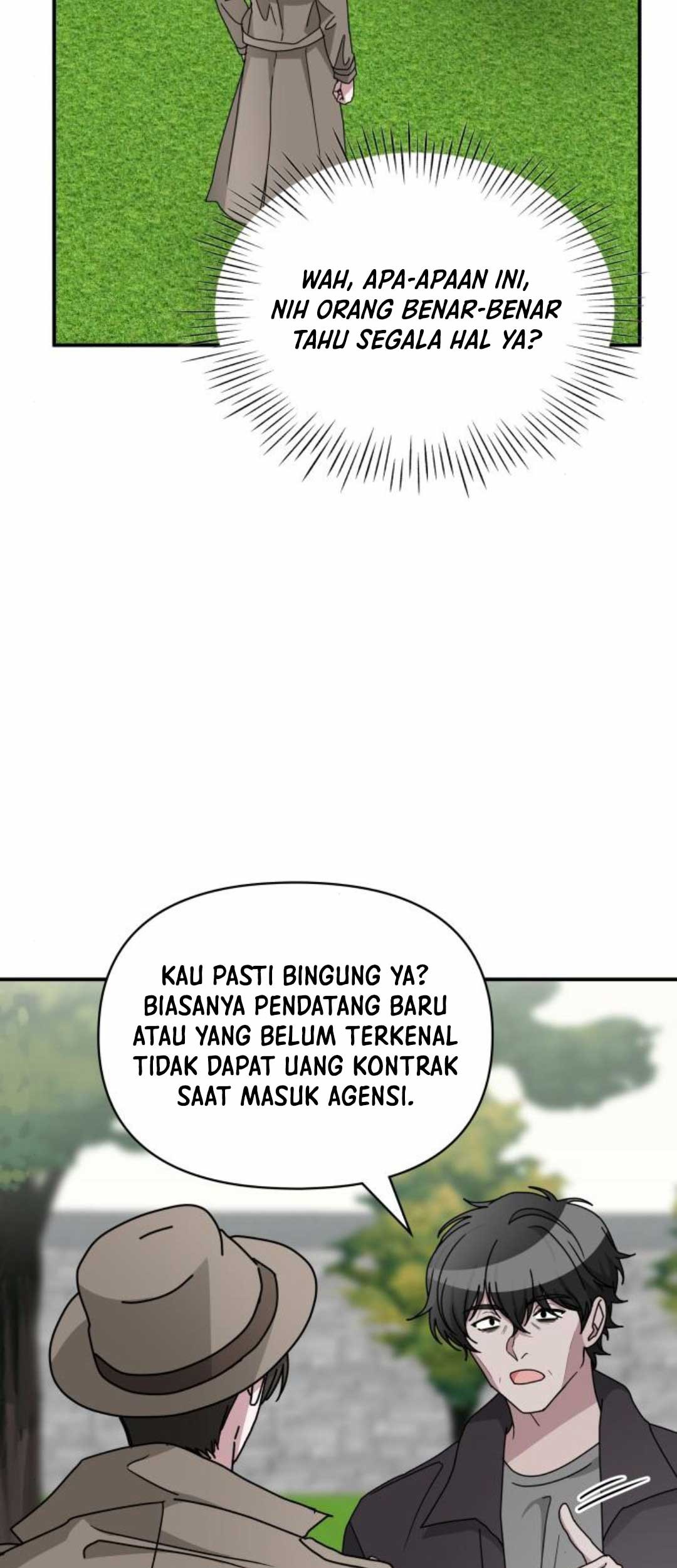 I Was Immediately Mistaken for a Monster Genius Actor Chapter 14 - halaman 58