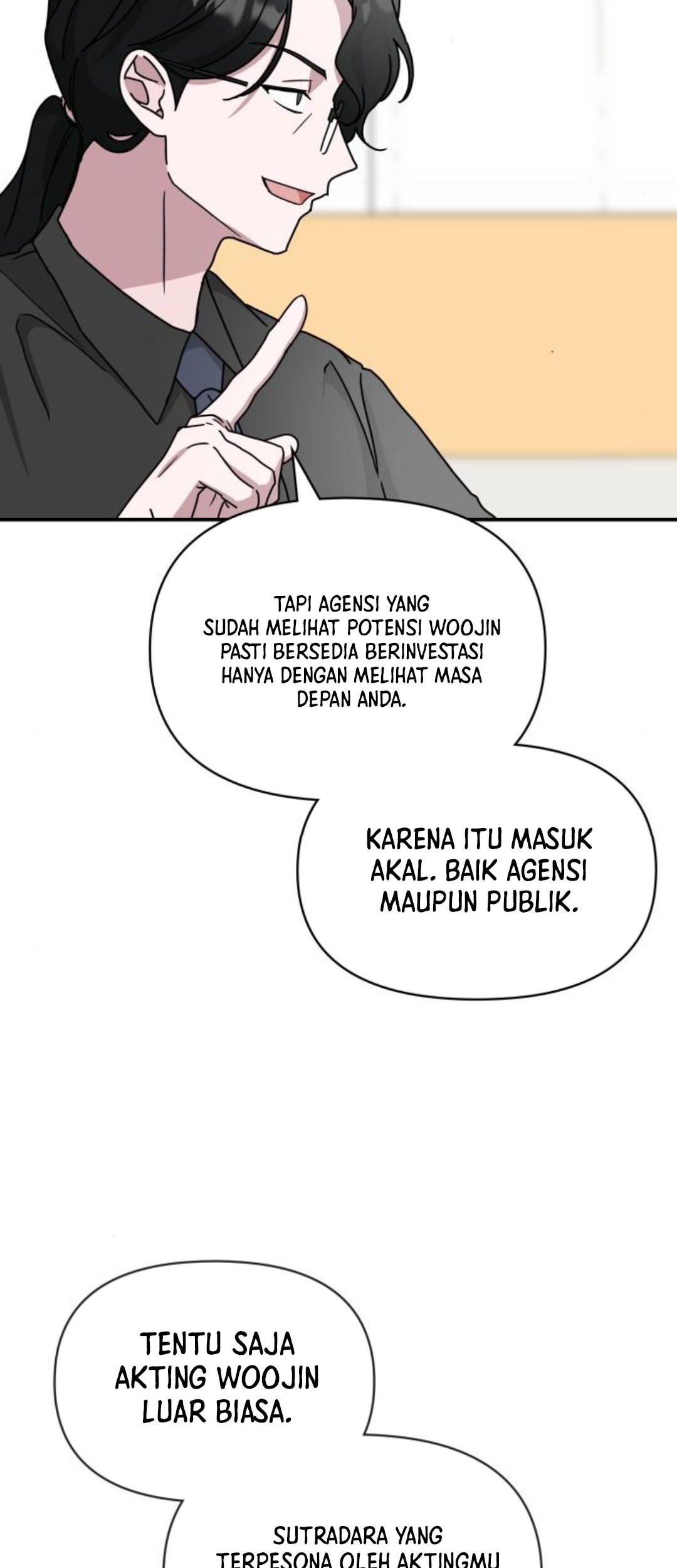 I Was Immediately Mistaken for a Monster Genius Actor Chapter 15 - halaman 45