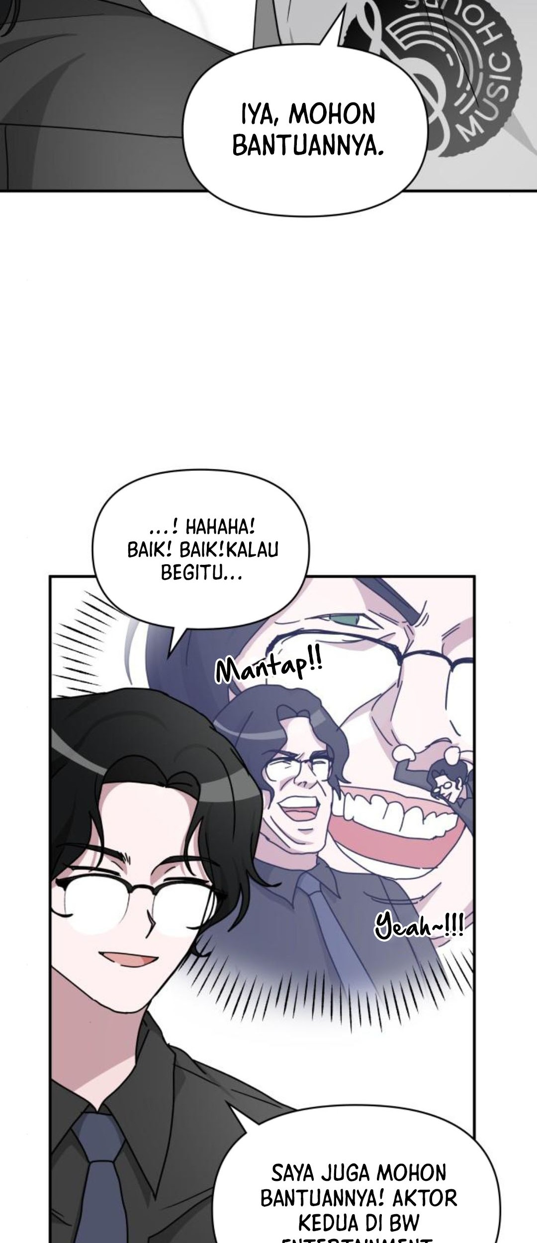 I Was Immediately Mistaken for a Monster Genius Actor Chapter 15 - halaman 60